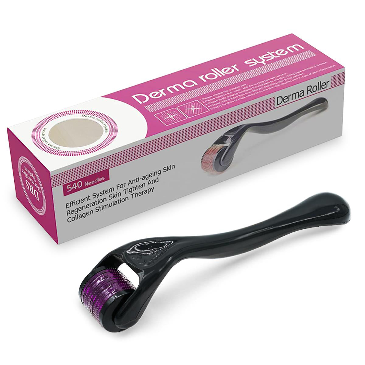 3-in-1 Facial Care Combo – Jade Roller, Ice Roller & Derma Roller Set ✨