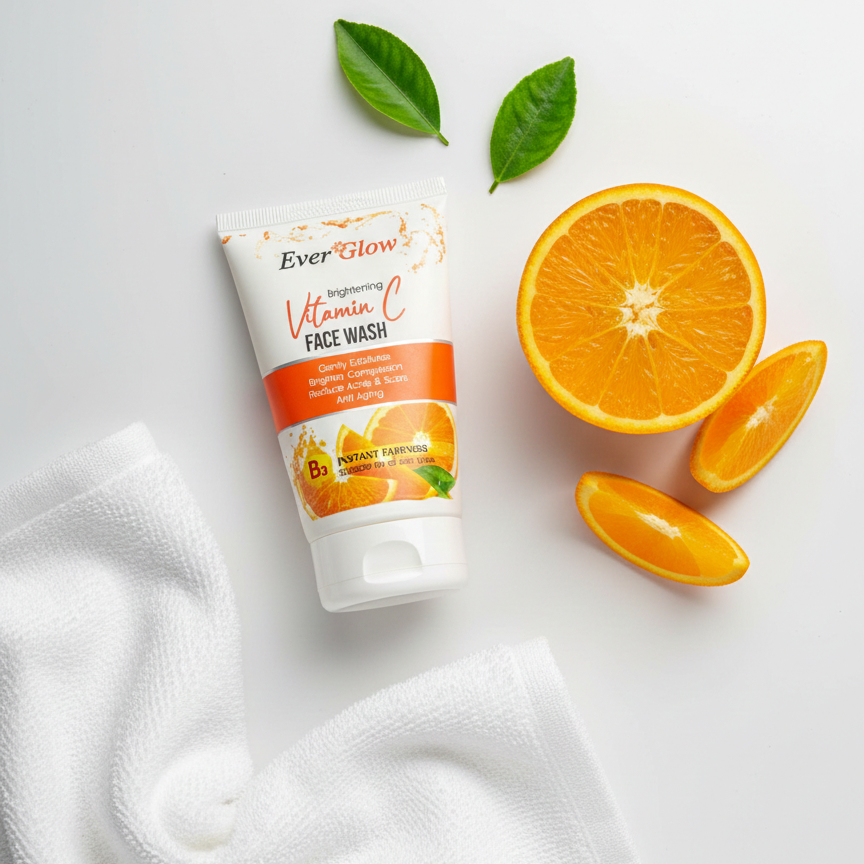Everglow Vitamin C Face Wash – For Fresh, Glowing Skin