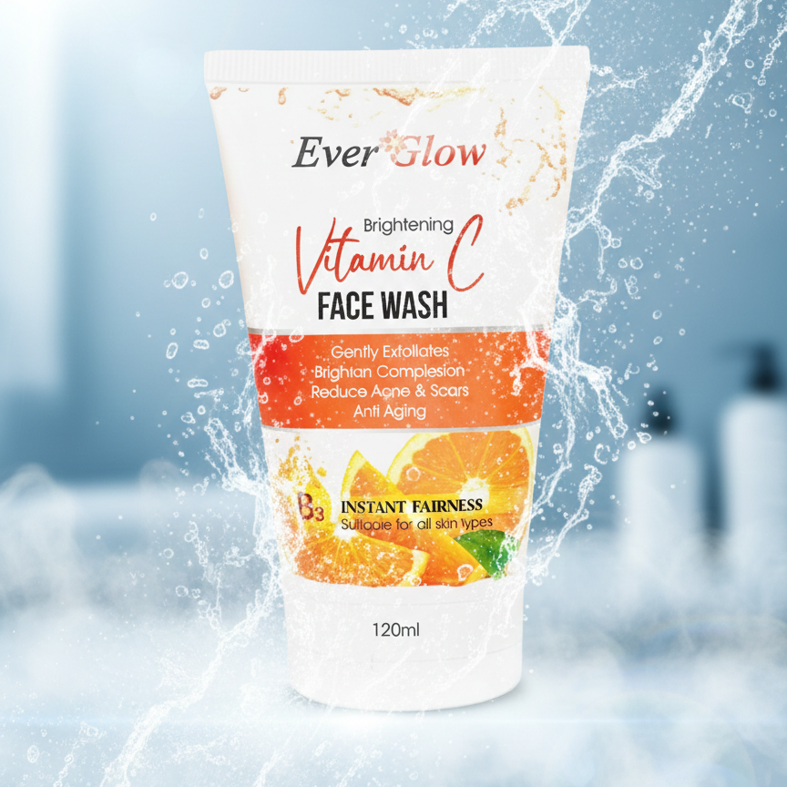 Everglow Vitamin C Face Wash – For Fresh, Glowing Skin