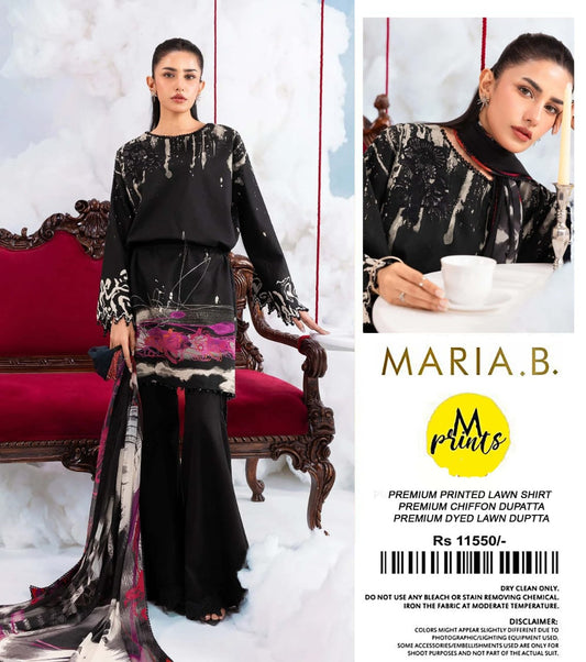 MARIA B M PRINT – PREMIUM LAWN COLLECTION 2026 🌸