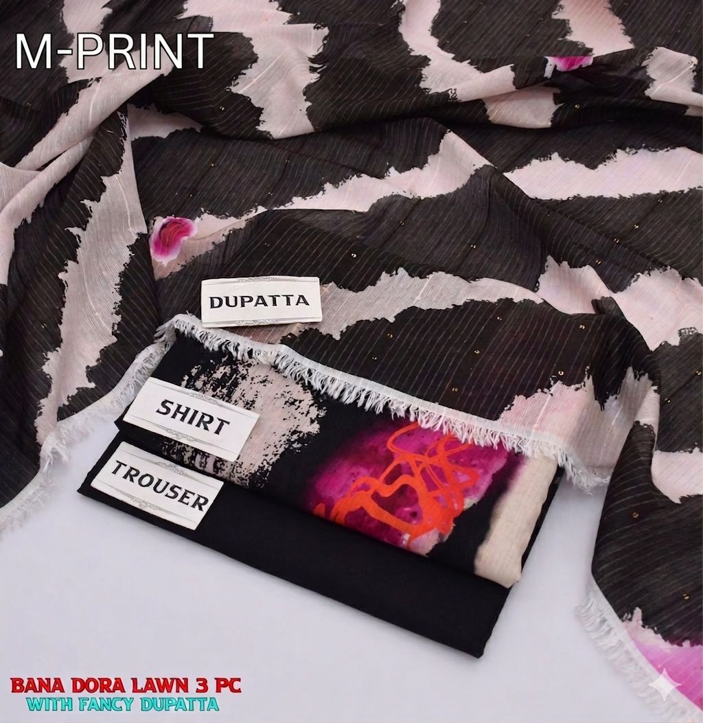 MARIA B M PRINT – PREMIUM LAWN COLLECTION 2026 🌸